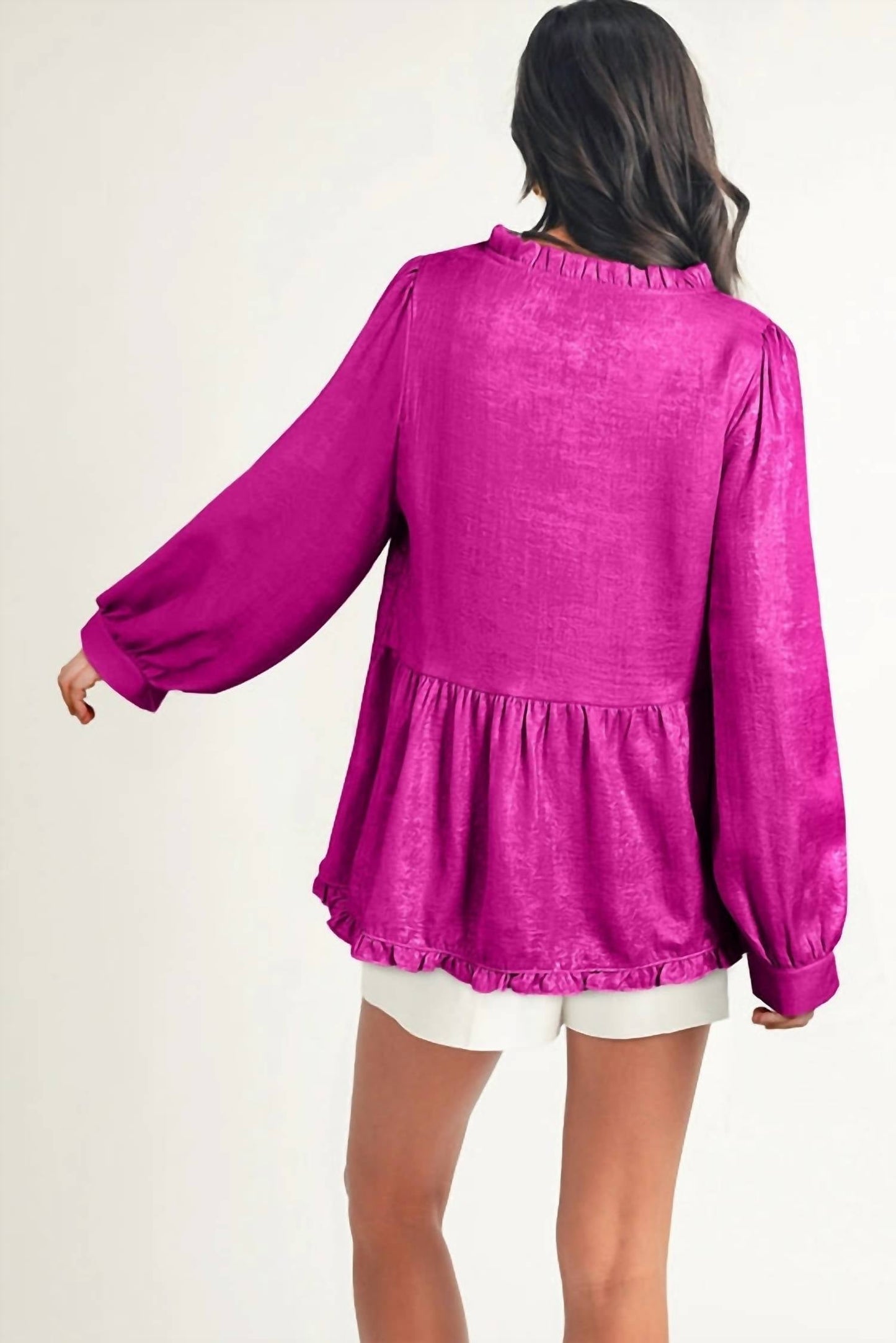 Grace + Emma - Sparkling V Neck Blouse