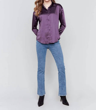 Charlie B - Camisa lisa com botões