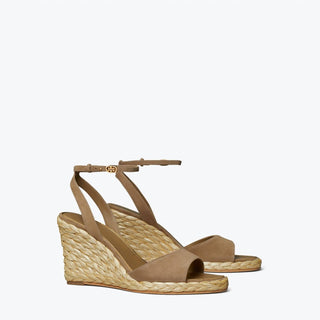 Tory Burch - Sandália de Ráfia Anabela Feminina