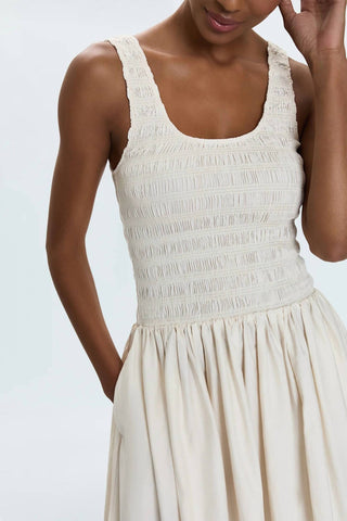 Pistola - Alessia Smocked Midi Dress