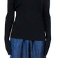 6397 - Women's Ribbed Double-v Top