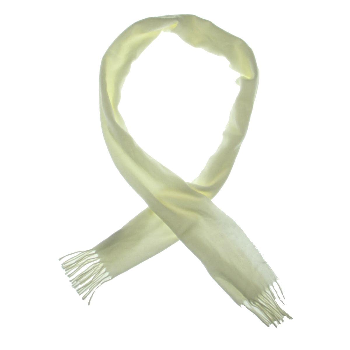 Steve Madden Womens Flannel Mid-Weight Muffler Scarf Ivory O/S