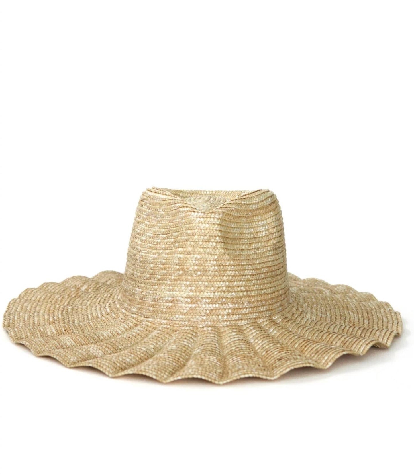 Augustine Hat Co. - Women's Nalu Scalloped Wide Brim Straw Hat