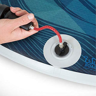 Trampolim JumpSport 350 Fitness 39" fornecido com tapete antifadiga Wurf Board