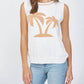 Fate - Palm Tree Knit Sweater Tank
