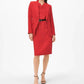 Brooks Brothers - Cap Sleeve Belted Cowl Neck Dress