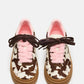 Steve Madden - Women's Dodge Cow Print Platform Sneakers