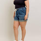 Judy Blue - High Waist Cuff Jogger Shorts - Plus