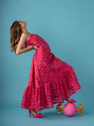 Emily McCarthy - Vestido longo Susannah
