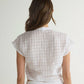Bella Dahl - Women's Short Sleeve Tie Front Top