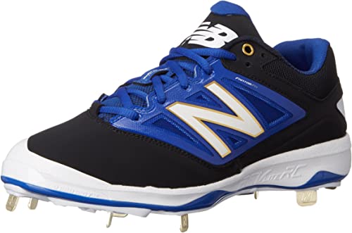Chuteira de beisebol masculina New Balance L4040V3 preta/preta