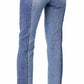 Risen - Women's High Rise Two Tone Slim Straight Jean