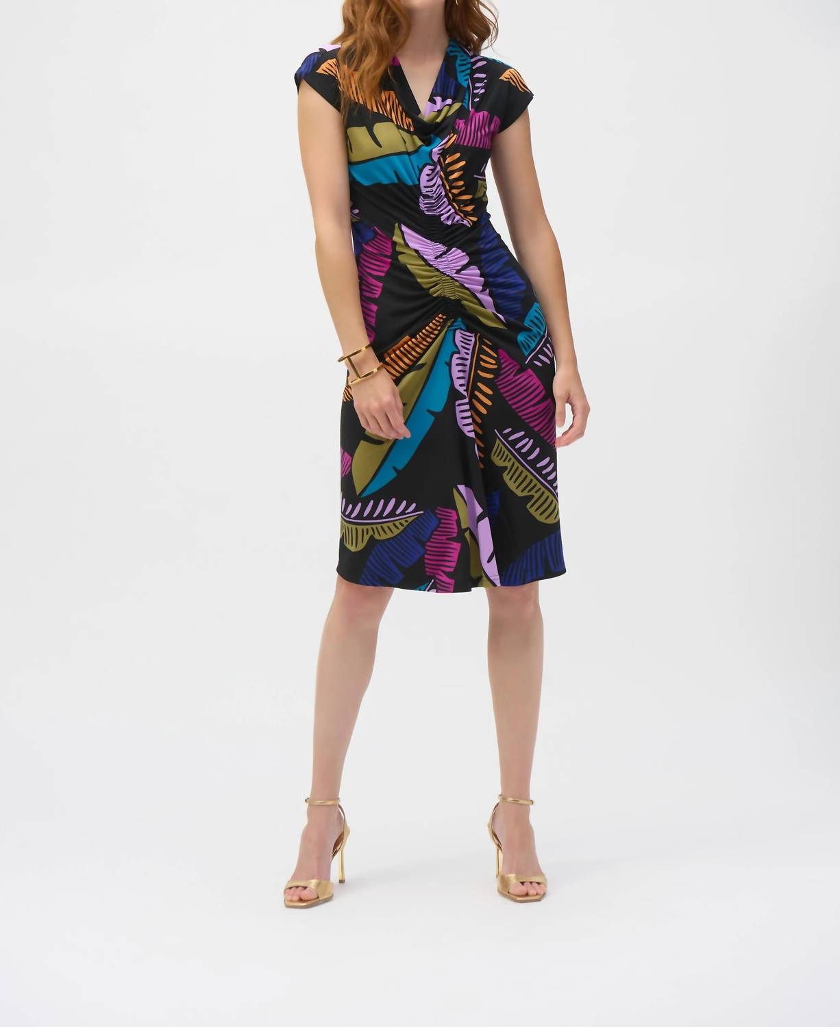 Joseph Ribkoff - Shirred Sheath Dress