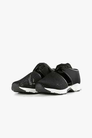 All Black - Tênis de malha incrível para mulheres