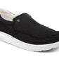 Vionic - Tênis masculino de lona Seaview Slip-On