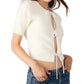 Steve Madden - Sereia Velvet Tie Cardigan