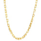 14k Yellow Gold French Cable Link Chain (4.80 mm)