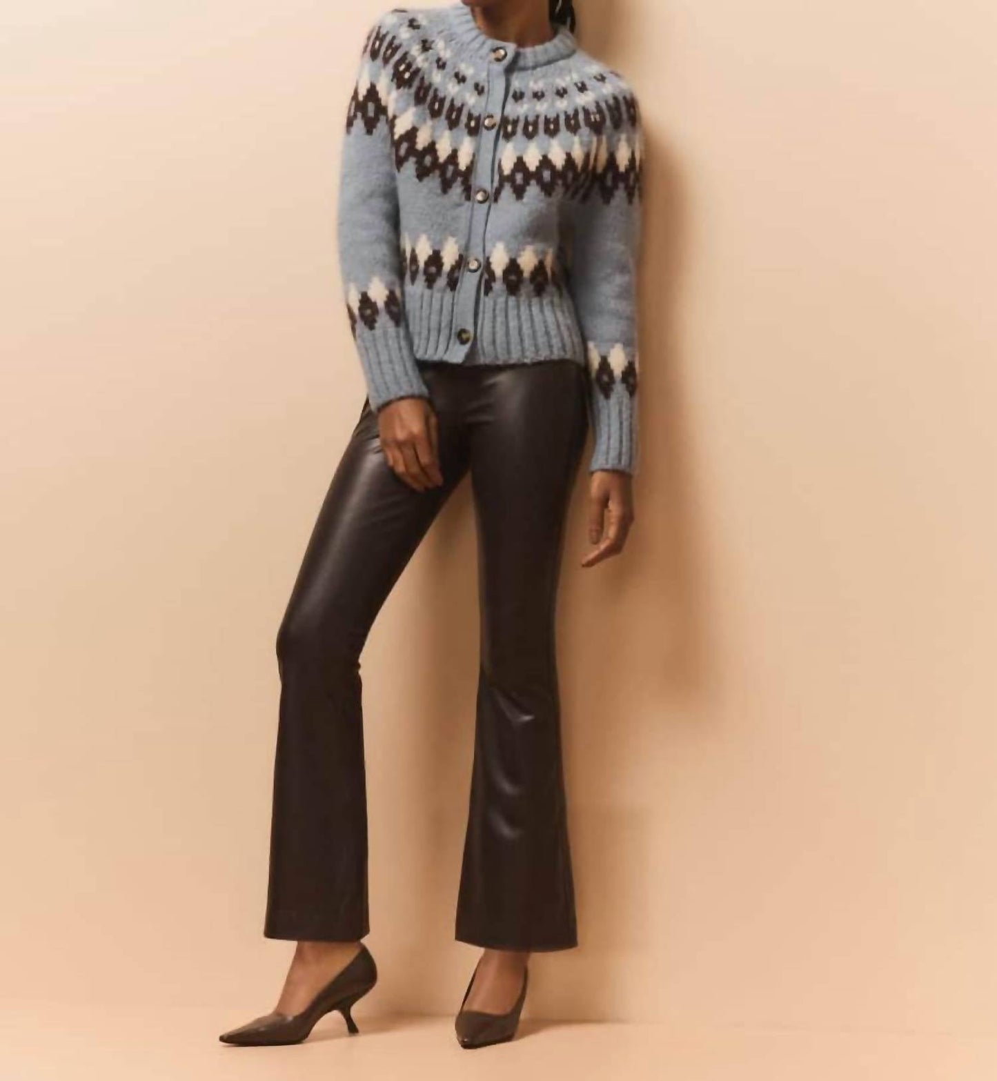 Veronica Beard - Carson High Rise Ankle Flare Pant