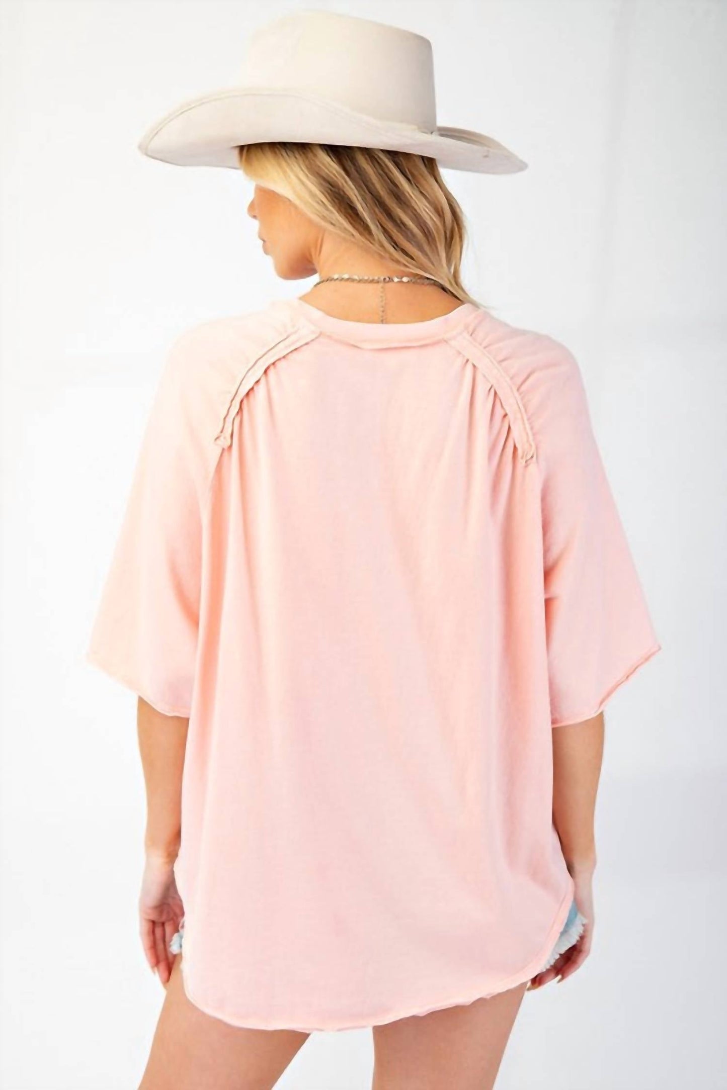 Easel - Short Sleeve Jersey Top