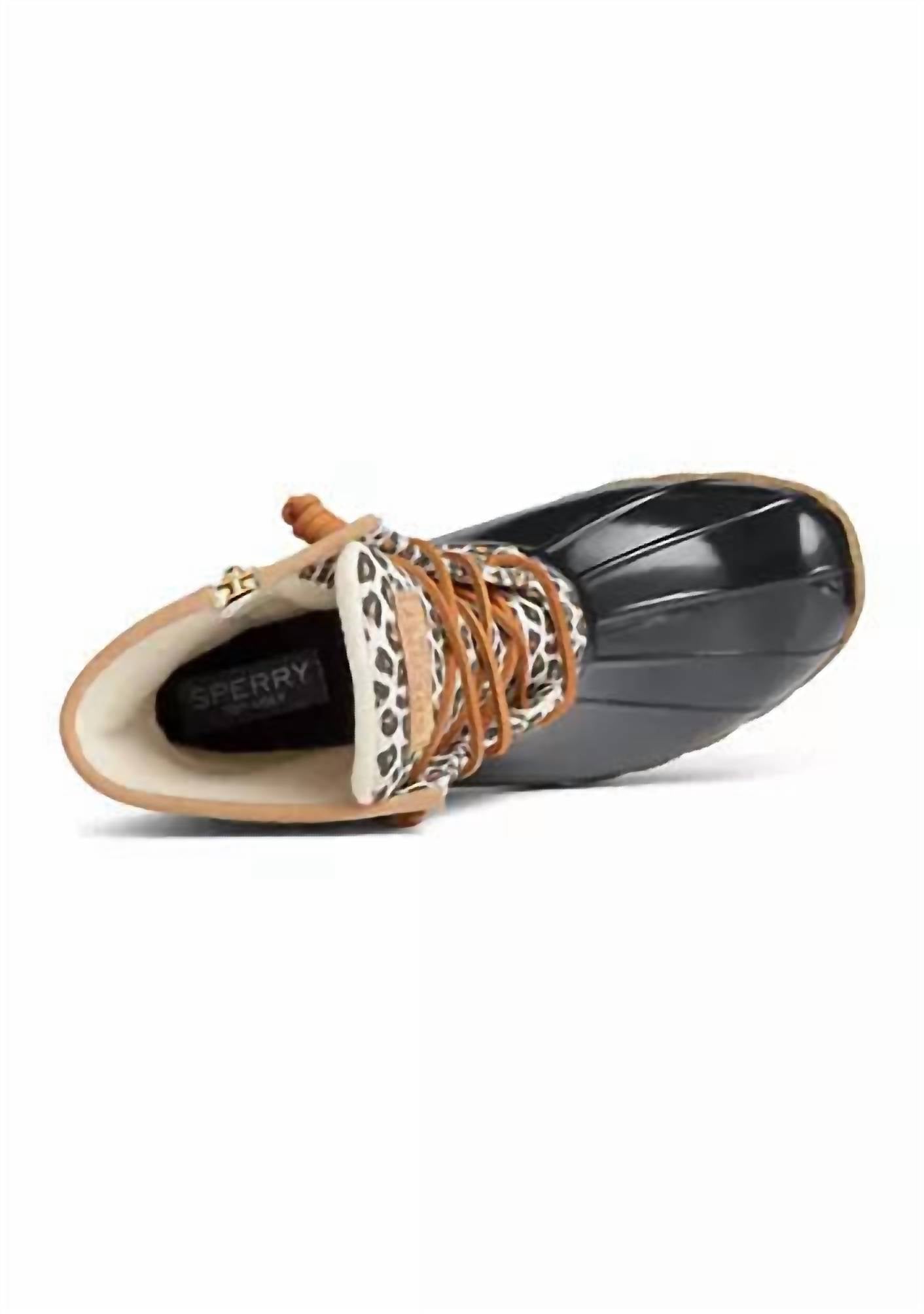 Sperry - Women's Saltwater Animal Print Duck Boot