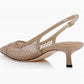 L'Agence - Pointed Toe Sling Back Pumps