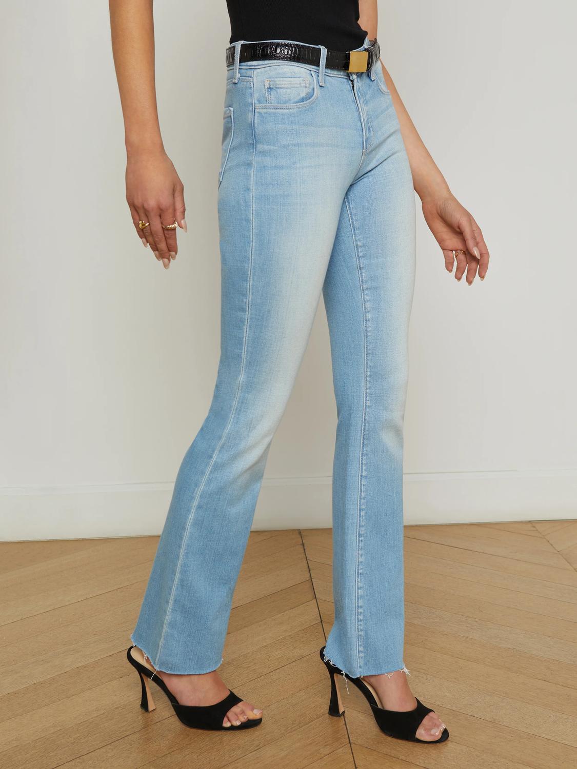 L'Agence - Sneeki Low Rise Straight Leg Jean