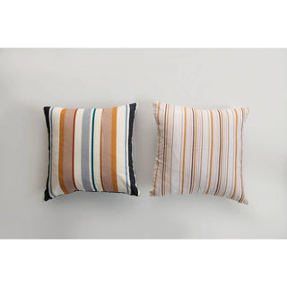 Creative Co-Op - Embroidered Printed Pillow With Saying