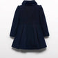 Abel & Lula - Girl's Cloth Coat With Fur Collar