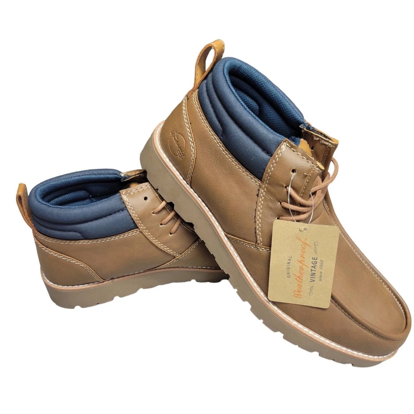 À prova de intempéries - Botas Chester vintage masculinas