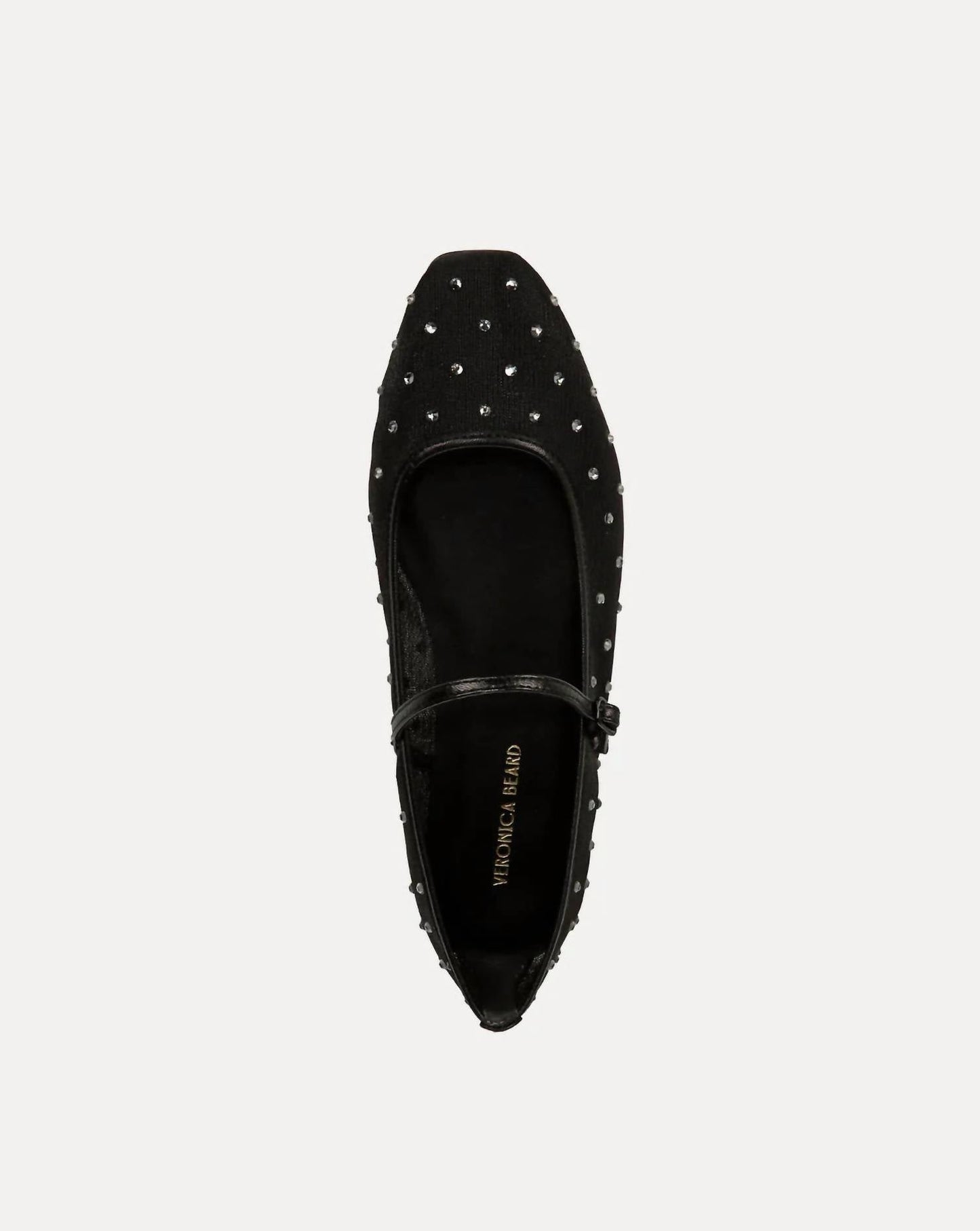 Veronica Beard - Women's Ellie Mesh Crystal Diamond Flat Shoes