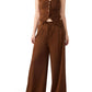 Steve Madden - Alysia Faux Suede Drawstring Pants