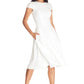 Dress the Population Womens Livia Midi High, White, X-Small US