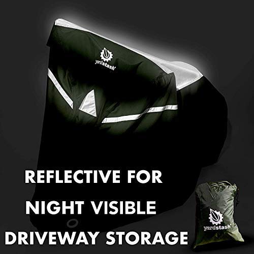 Capa de bicicleta impermeável para armazenamento ao ar livre