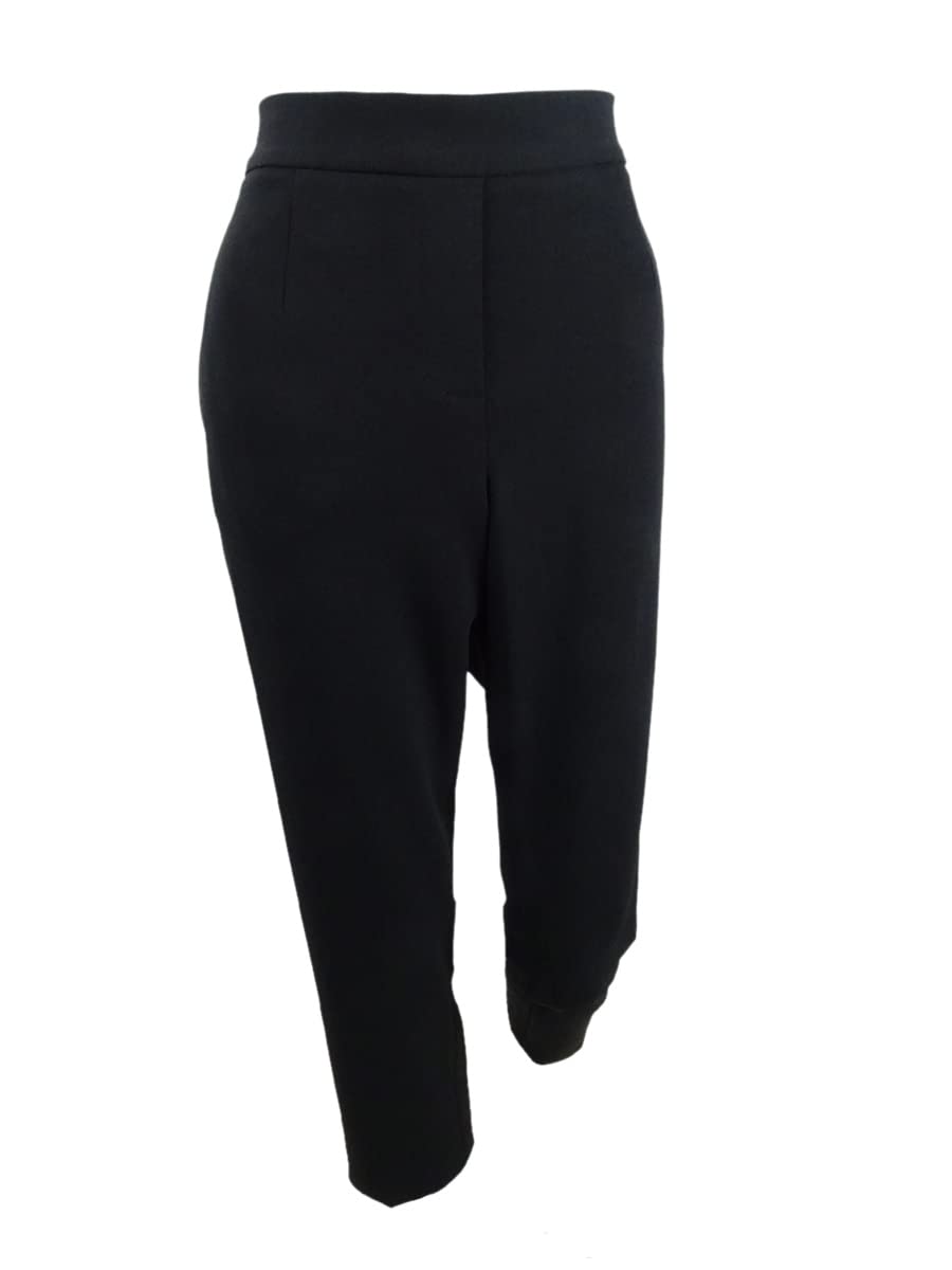 Calvin Klein Women's Piped-Trim Cropped Pants