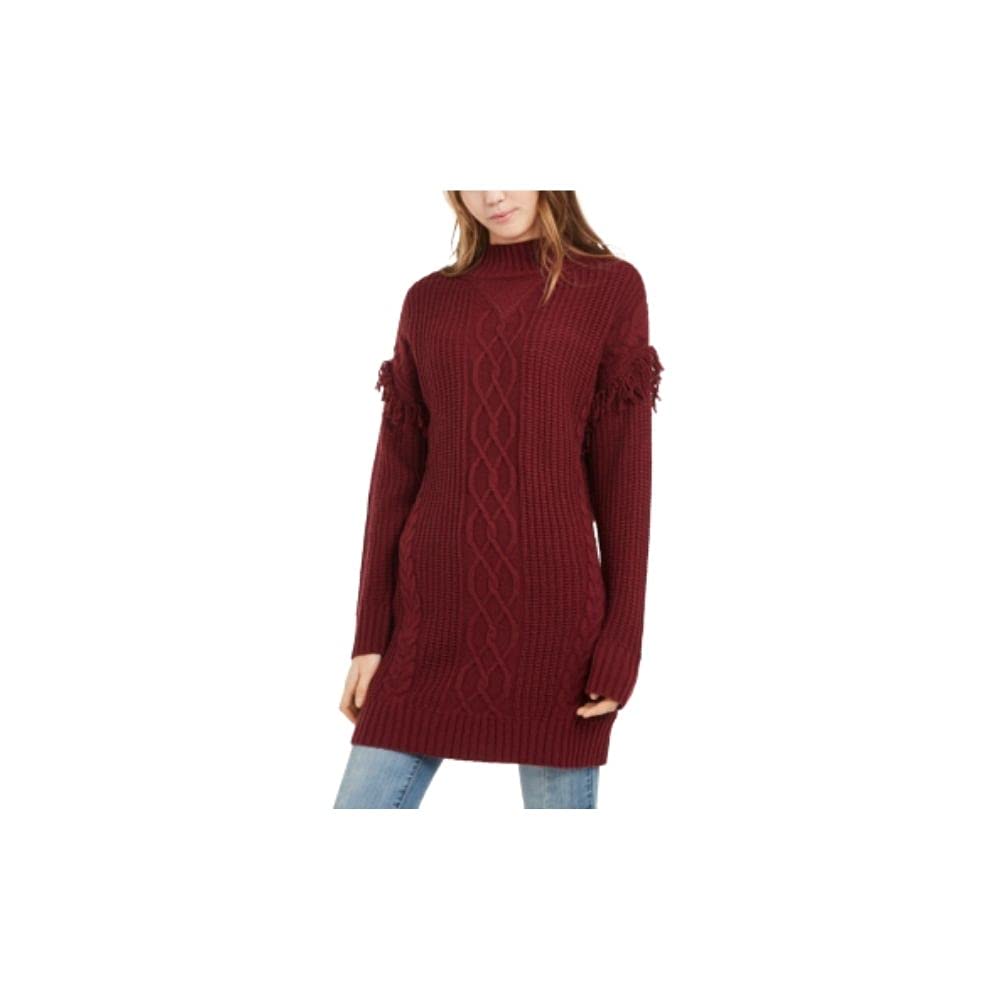 American Rag Juniors Tunic Sweater Zinfandel XS