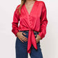 Hutch - Kass Long Sleeve Tie Top