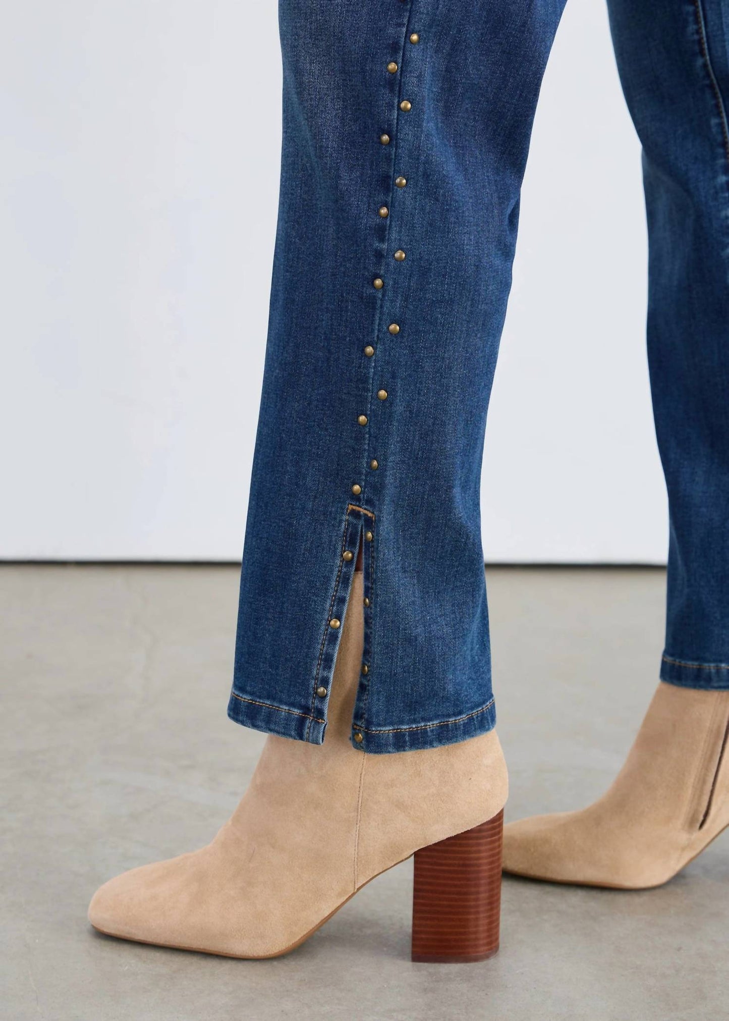 Fdj - Pull-on Straight Ankle Denim