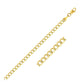 4.4mm 14k Yellow Gold Curb Chain