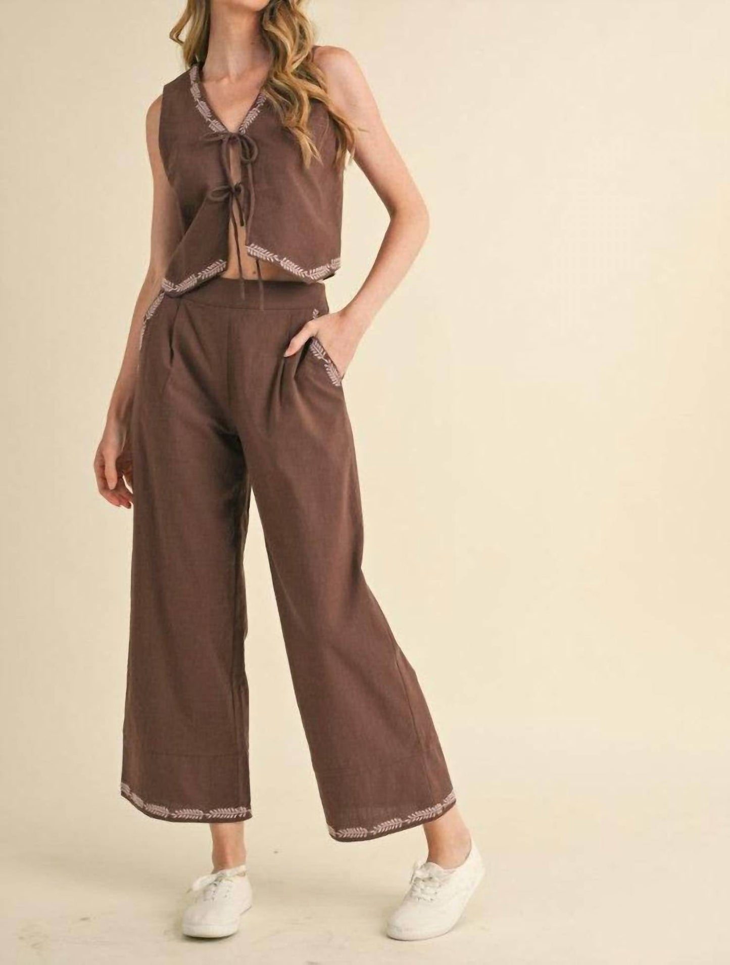 &Merci - Boho Blossom Pants