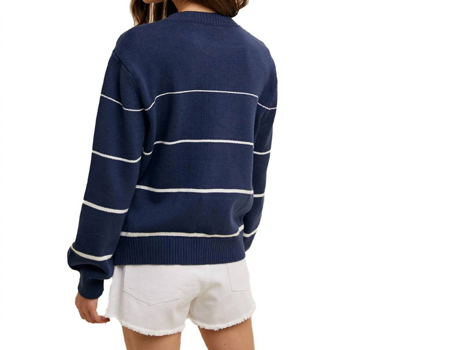 Wishlist - Striped Lightweight Sweater