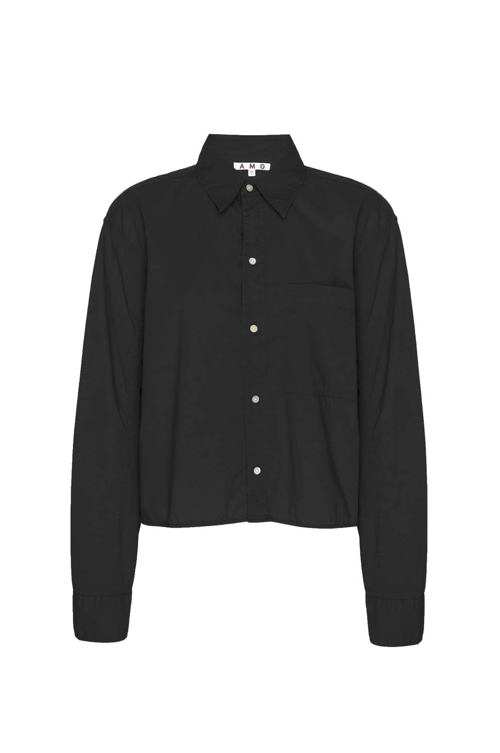 Amo - Ruth Crop Button Down Shirt