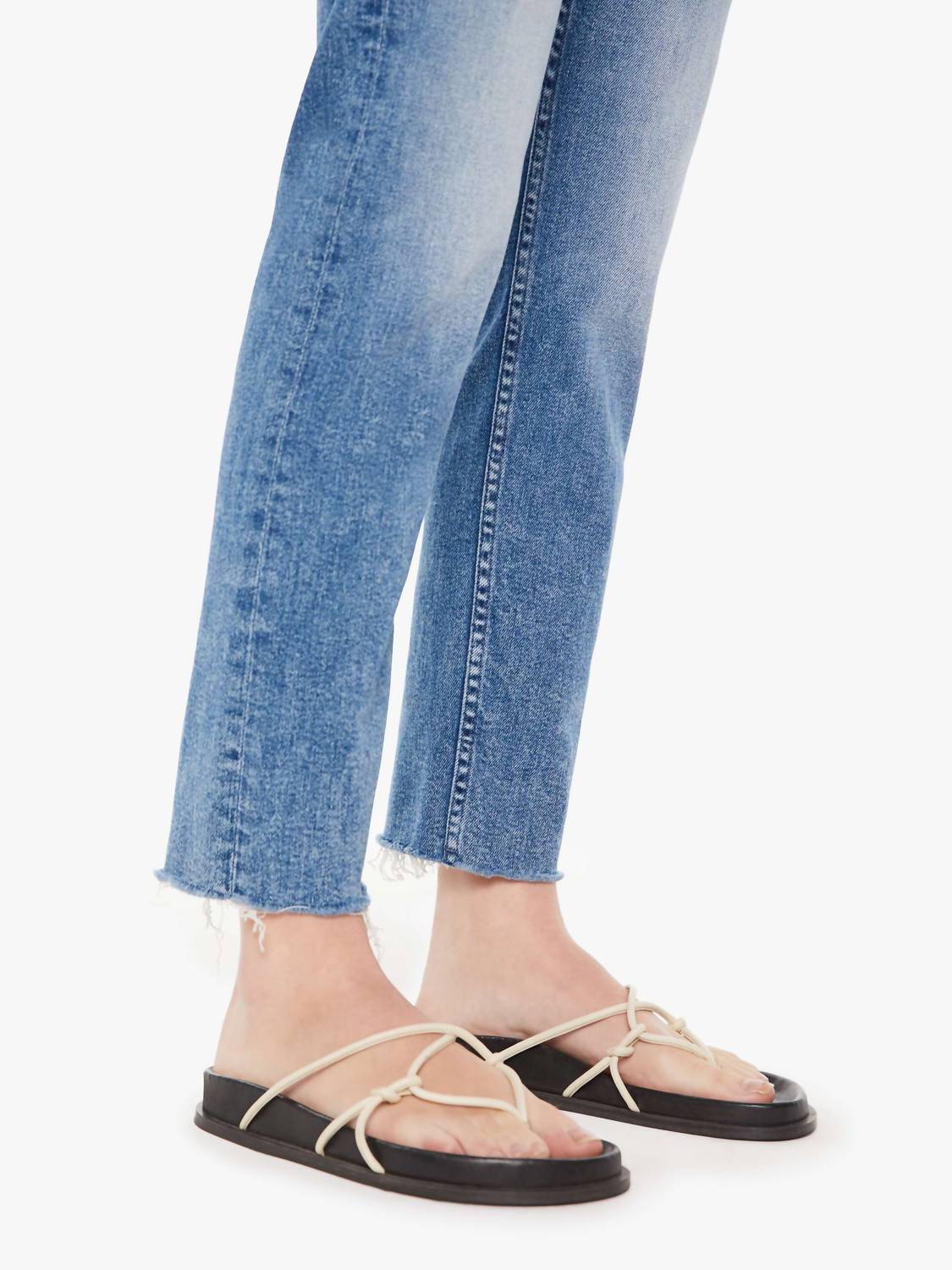 Mother - Women's The Tomcat Ankle Fray Jean