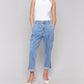 Charlie B - Chambray Stretch Cargo Pants