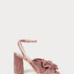 Loeffler Randall - WOMEN'S CAMELLIA PLEATED BOW HEEL SANDAL