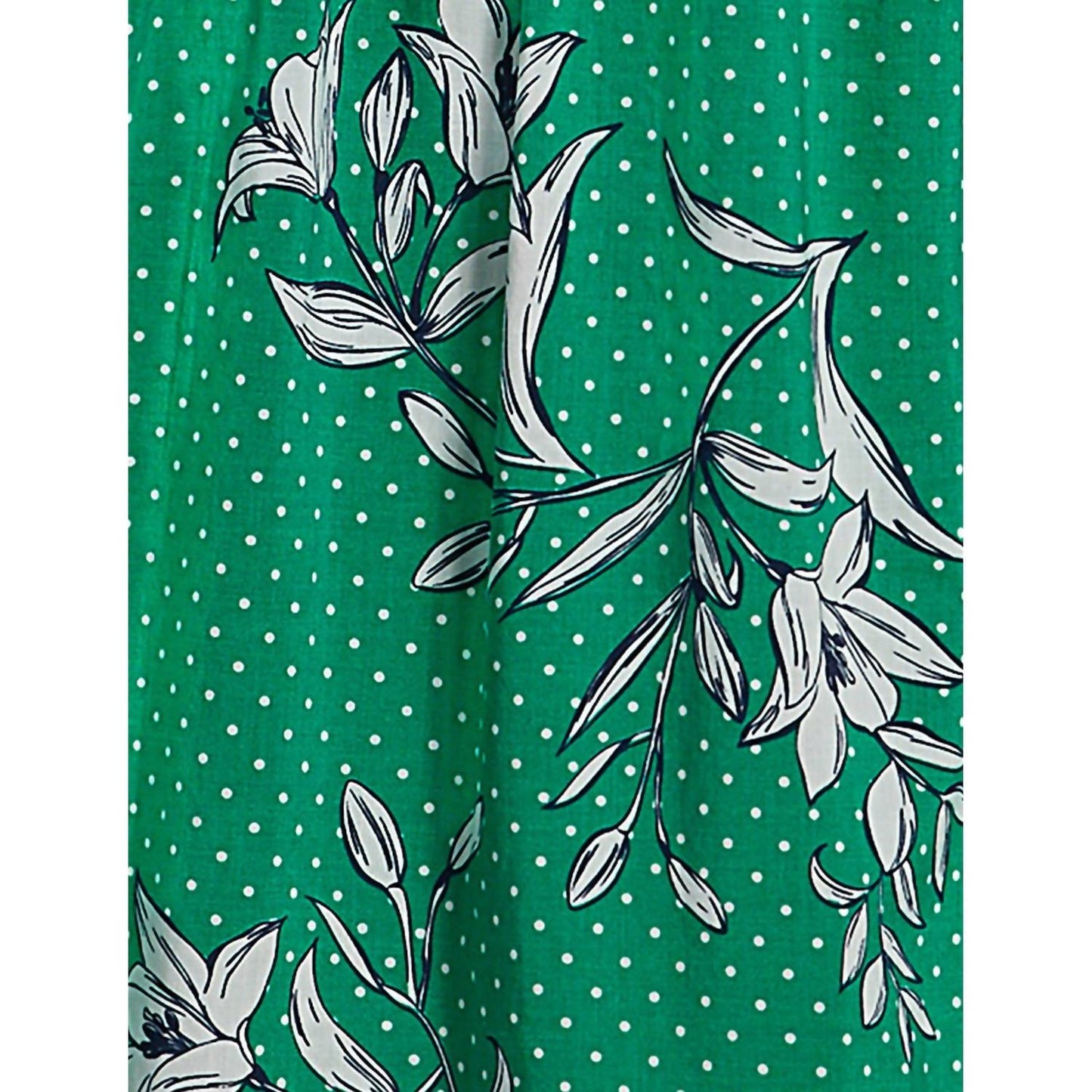 Draper James - Floral Dots Smocked Dress