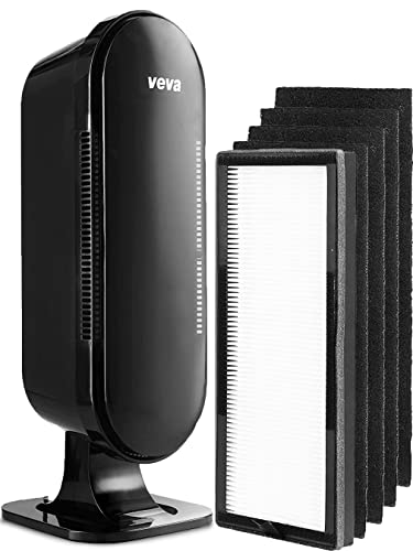 Purificador de ar preto VEVA 8000 para casa 