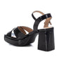 Xti - WOMEN'S HEELED PLATFORM SANDALS