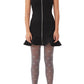 Ganni - Bonded Crepe Mini Dress