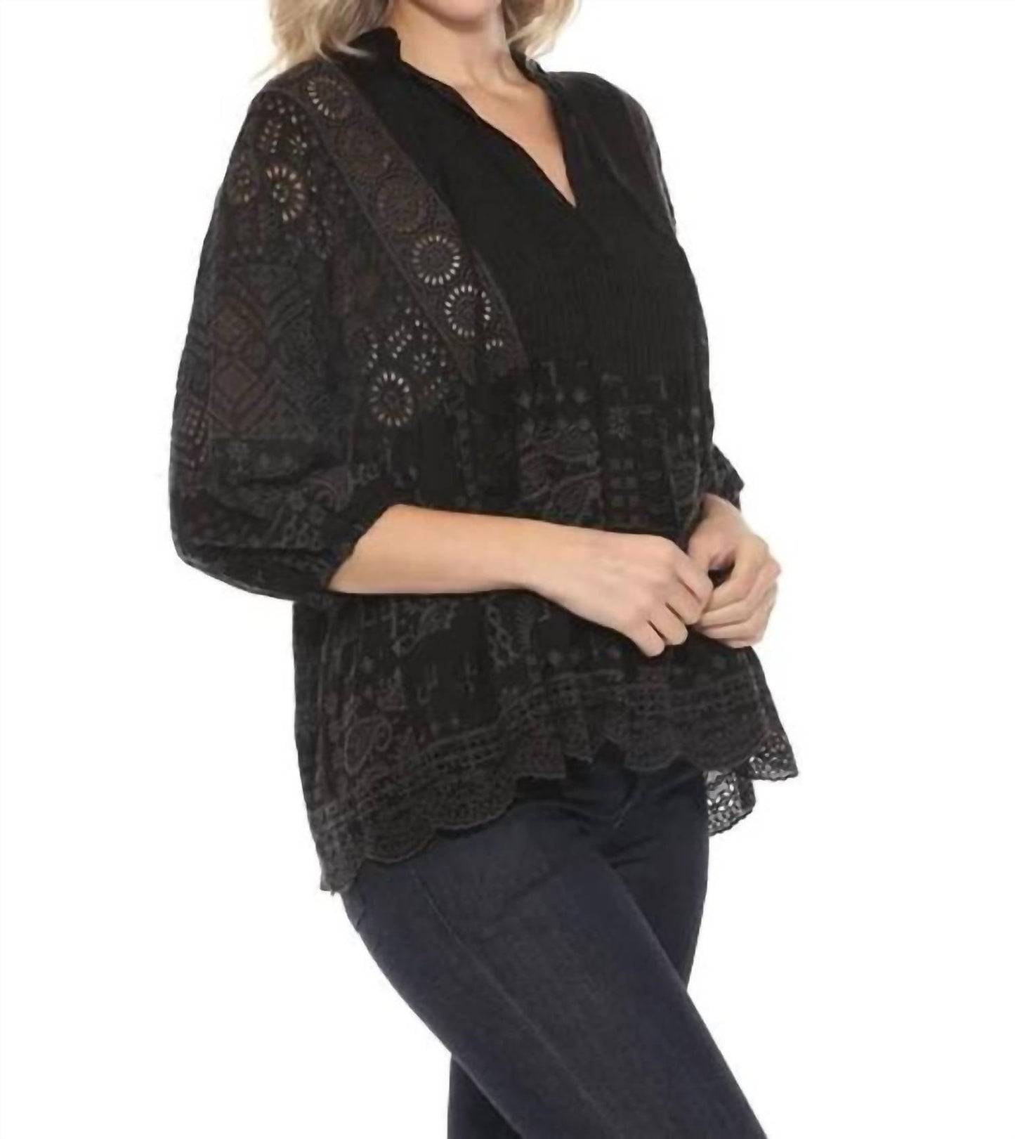 Johnny Was - KATRINE BLOUSE WESTERN PAISLEY