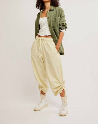 Free People - Calças de popelina Hadley